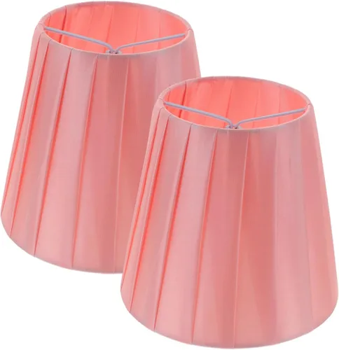 Vista 7 de SHERCHPRY 2 piezas de clip para lámpara de repuesto de tela plisada para lámparas de piso de mesa y mesita de noche, accesorio decorativo fácil