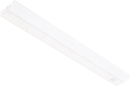 Vista 11 de Getinlight 30,48 cm de luz LED para debajo de gabinete, solo cableada, de 3 colores, seleccionable 3000K/4000K/5000K, regulable, acabado en blanco