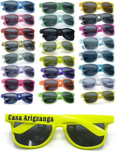 Vista 23 de Gafas de sol de fiesta personalizadas, regalos de boda a granel, regalos para invitados, cumpleaños, licenciatura, graduación, novia, novia, Mezclado