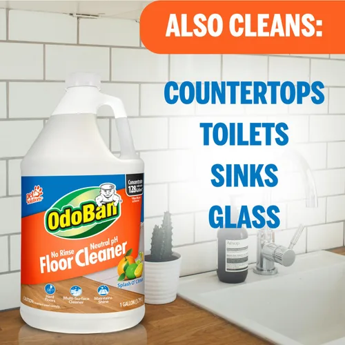 Vista 9 de OdoBan Pet Solutions - Limpiador concentrado de pH neutro sin enjuague, 3 galones, aroma cítrico Splash O