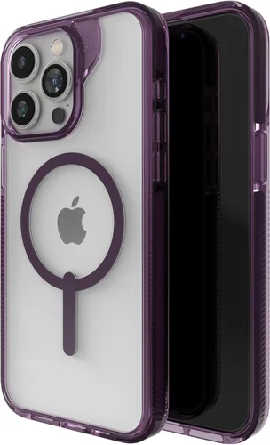 Vista 51 de ZAGG Gear4 Santa Cruz Snap Case para Apple iPhone 14, protección contra caídas D30 de hasta 13 pies (4 m), compatible con carga inalámbrica, parte