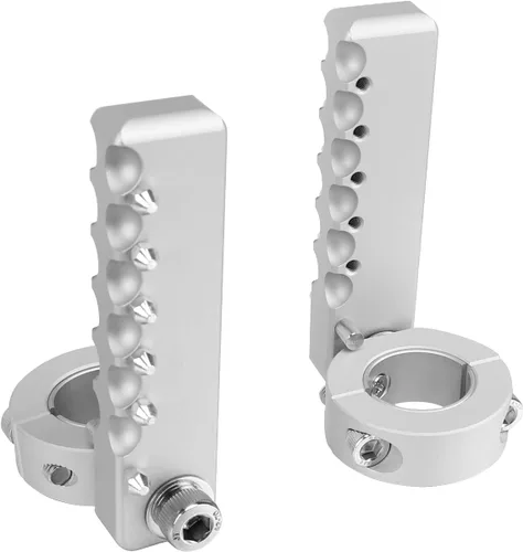 Vista 7 de GUAIMI Clavijas de carretera para motocicleta, clavijas ajustables de ajuste universal para motocicleta con protector de motor de 0.866 in, 0.984