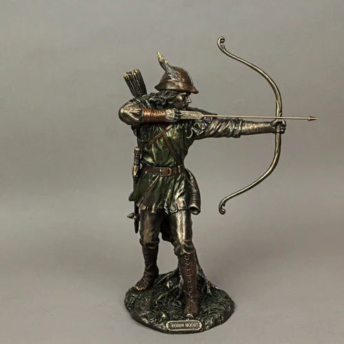Vista 6 de Veronese Design Robin Hood Shooting Flecha Portait Estatua