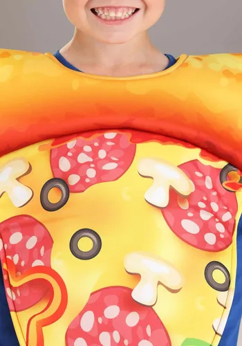 Vista 3 de Precious Pizza Slice Toddler Costume