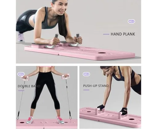 Vista 4 de Tabla Deslizante De Pilates Tabla Abdominal Multifuncional .