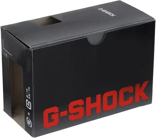 Vista 3 de Casio 2018 GD350-1CR Reloj G-Shock Vibración Alarma Negro, Multi, Estándar