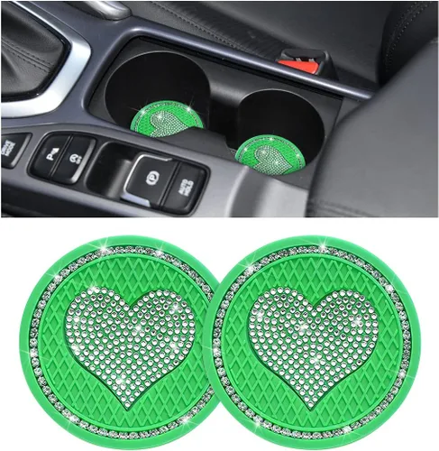 Vista 13 de zipelo Paquete de 4 Posavasos para Tazas de Automóvil, Inserto Posavasos para Portavasos de Vehículo de 2.75 Pulgadas, Antideslizante Automotriz