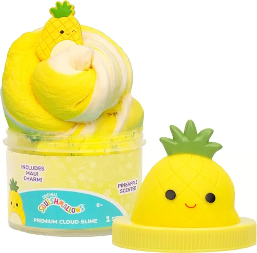 Vista 16 de Original Squishmallows Premium Cloud Slime, paquete de 3, 9 añadidos, 8 onzas