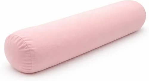 Vista 10 de Almohada corporal de microperlas – Almohada de apoyo para dormir lateral de cuerpo completo con funda extraíble para caderas, rodillas, espalda