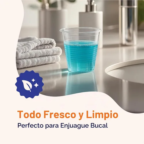 Vista 3 de Stack Man Caja de vasos desechables de plástico transparente de 2,500 – 3 onzas, paquetes de 100 unidades (25/100)