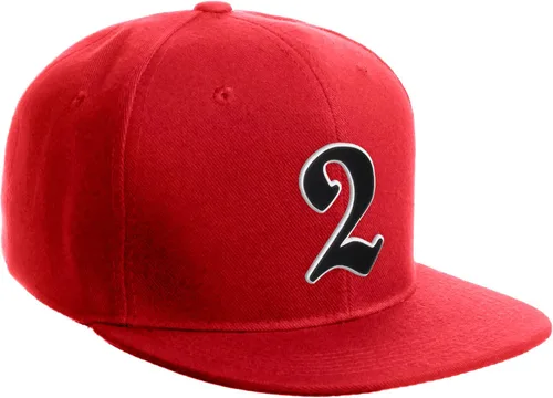 Vista 638 de Daxton Gorra clásica con visera de billete plano con letras del alfabeto inglés antiguo de la A a la Z