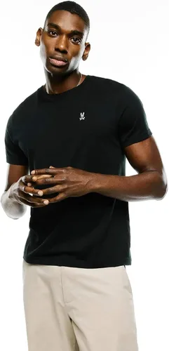 Vista 2 de Camiseta clásica de cuello redondo para hombre - B6U014Z1PC 001 negro