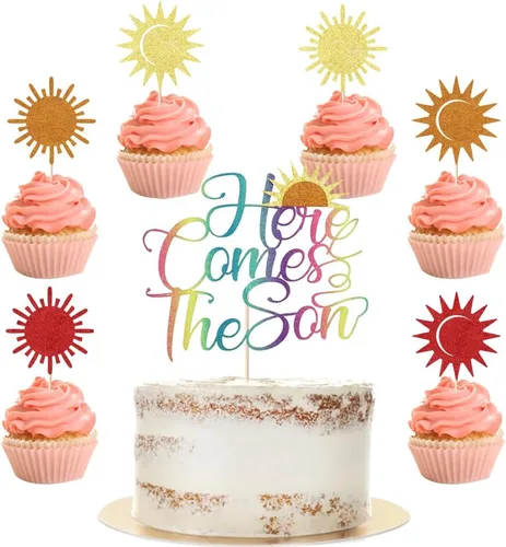 Vista 30 de 24 adornos para cupcakes de conejita para niñas, Día de San Valentín, Pascua, aniversario de boda, cumpleaños y despedida de soltera