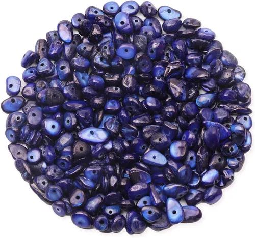Vista 35 de 500 cuentas de piedra natural con virutas naturales, citrino de 0.317 a 0.315 pulgadas, piedras preciosas irregulares de cristal curativo, cuentas