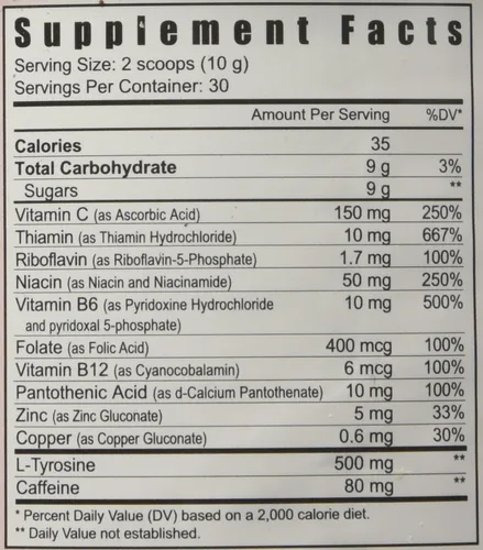Vista 2 de Get-Go-N Plus - Energía para todo el día - 10.6oz (300g)