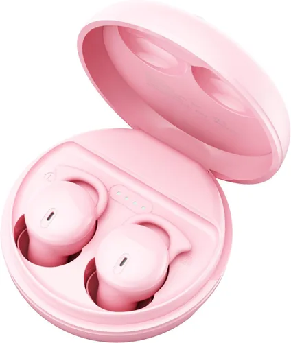 Vista 9 de Audífonos invisibles para dormir, pequeños y cómodos con bloqueo de ruido, auriculares inalámbricos Bluetooth 5.3, audífonos internos para dormir