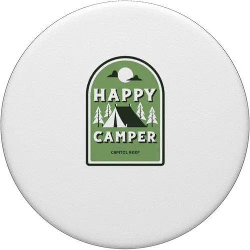 Vista 3 de Capitol Reef Happy Camper PopSockets Standard PopGrip
