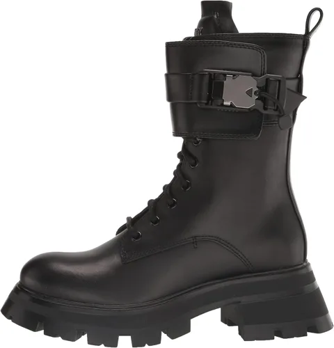 Vista 8 de DKNY Botas de combate con suela con cordones para mujer