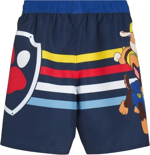 Vista 6 de Nickelodeon Paw Patrol - Traje de baño para niños Chase, Marshall, Rubble Traje de baño para niños UPF 50+ para niños (2T-7)