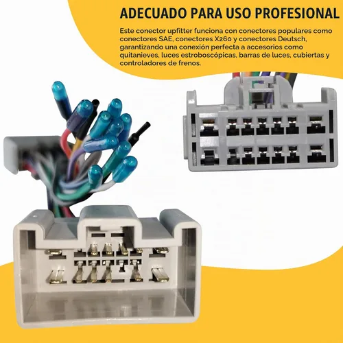 Vista 7 de Precision Upfit 2019+ GM Conector de accesorios/mejorador para camiones 1500-3500 – Añade accesorios, arados, estroboscópicos, controladores