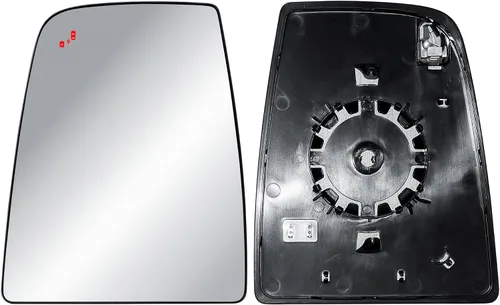 Vista 6 de Cristal superior de repuesto del lado izquierdo del conductor con calefacción y placa para Ford Transit 150 250 350 de 2015 a adelante Lado