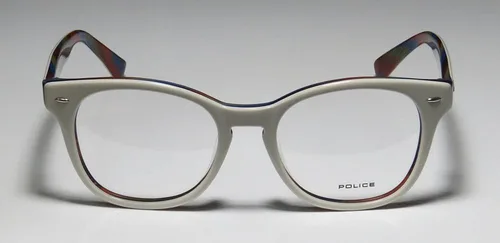 Vista 3 de Police V1739 MensWomens Designer Full-rim Spring Hinges Ophthalmic Nerd Style EyeglassesEye Glasses
