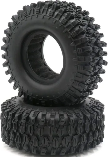 Vista 6 de HOBBYSOUL Neumáticos RC de 1.9 pulgadas de Goma Blanda de Altura 108mm / 4.25 pulgadas para RC Axial SCX10 y Otros Camiones de Barro de Escala 1/10