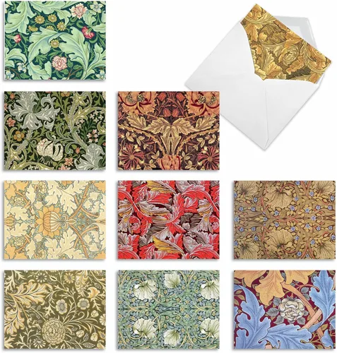 Vista 9 de The Best Card Company - 10 tarjetas en caja para todas las ocasiones con sobres (4 x 5.12 pulgadas) - Coloridas, divertidas tarjetas de notas