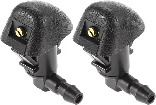 Vista 2 de Kit de 10 piezas de manguera de boquilla ajustable para limpiaparabrisas Honda Odyssey - 2 boquillas, 2 mangueras y 6 conectores (tipo T/Y/I)