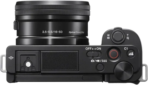 Vista 4 de Sony ZV-E10 Cámara sin espejo con lente de 0.630-1.969 in Paquete negro con tarjeta de memoria de 64 GB, filtro UV, flexípode de 8 pulgadas