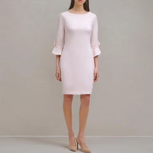 Vista 3 de Karl Lagerfeld Womens Tulip Sleeve Crepe Dress