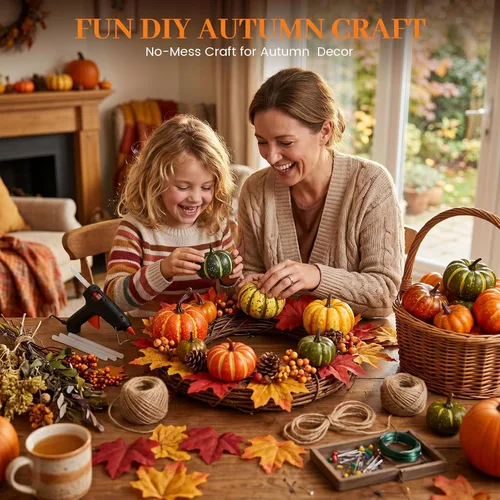 Vista 10 de FUTUREPLUSX - 38 calabazas falsas para decoración de otoño