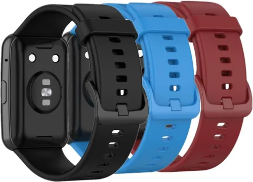 Vista 10 de Watch Strap compatible with Huawei Watch Fit,Adjustable Silicone Sports Strap Replacement Band for Huawei Watch Fit Smart Watch
