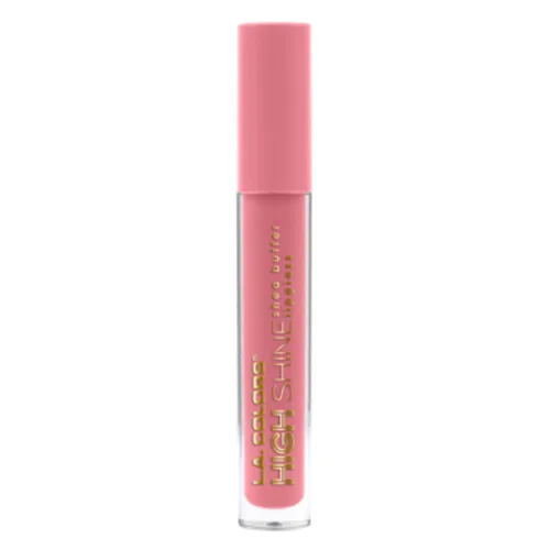 Vista 4 de Manteca de Karité Lip Gloss de lato brillo L.A. Colors, de 0,14 onza, Bebé Pastelillos (Baby Cakes)