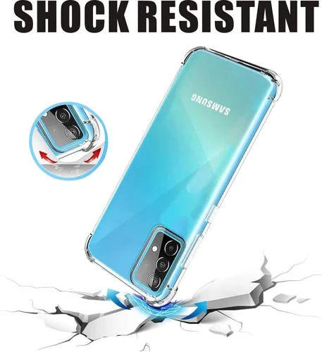 Vista 4 de Carcasa transparente para Samsung Galaxy A52 5G/A52S 5G/A52 4G