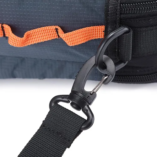 Vista 5 de JAKAGO Bolso de hombro impermeable pequeño Messenger Cross Body Bag para tableta al aire libre