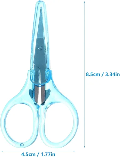 Vista 2 de EXCEART 2 piezas de bordado de acero inoxidable para hilo mini cubierta protectora ligera y portátil para proyectos de bricolaje