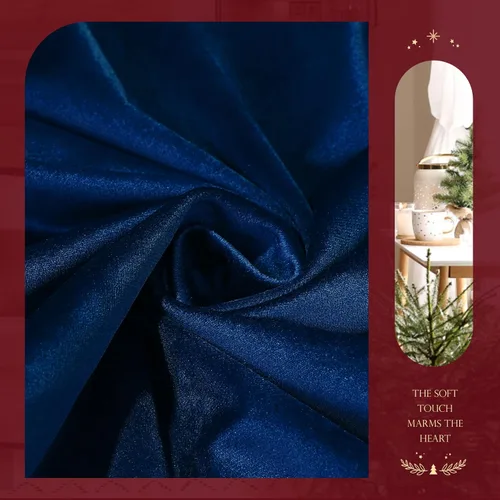 Vista 3 de Lewondr Fundas de almohada de Navidad, bordado de árbol de Navidad, patrón de estampado en caliente, fundas de almohada de terciopelo holandés