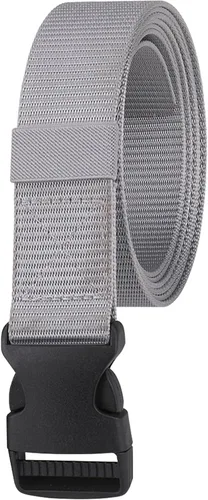 Vista 9 de WedDecor Cinturón de nailon estilo militar, cinturón de lona de 1.5 pulgadas con hebilla de plástico de liberación rápida, deportes al aire libre