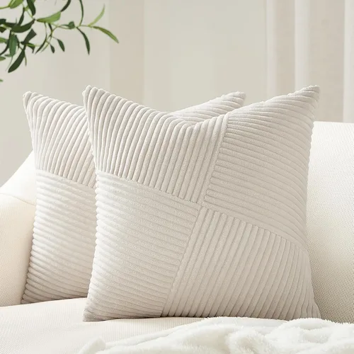 Vista 20 de Topfinel Juego de 2 fundas de almohada decorativas negras de 16 x 16 pulgadas para sofá, cama, decoración rústica estilo bohemio para el hogar