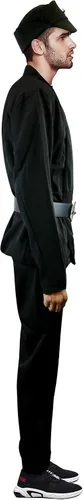Vista 2 de Conjunto de disfraz de Star Wars con uniforme de oficial imperial negro