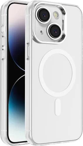Vista 42 de S. Tedazo Funda magnética para iPhone 7/8 Plus (5.5 pulgadas) compatible con MagSafe, [no amarillenta] delgada, a prueba de golpes, funda para Negro