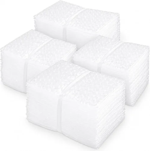 Vista 9 de Bolsas de burbujas High-PQ, Bolsas de burbujas transparentes no autoadhesivas con acolchado de doble pared, ideales para embalaje, envío