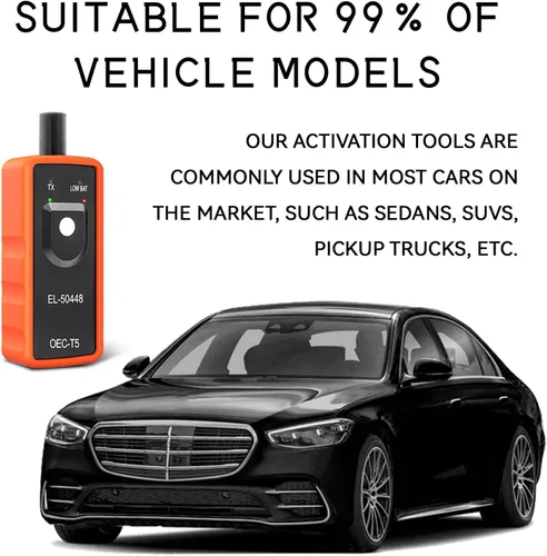 Vista 4 de EL-50448 TPMS Herramienta de reaprendizaje para sensor de neumáticos GM, herramienta de reinicio TPMS, herramienta de activación del sistema