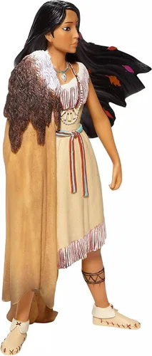 Vista 6 de Enesco Disney Showcase Couture de Force Pocahontas - Figura de 8.27 pulgadas, multicolor