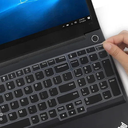 Vista 5 de Funda de teclado para Lenovo ThinkPad E15 Gen 4/3/2, ThinkPad L15 Gen 2/1, ThinkPad T15 T15p T15g P15s P15s P15v Gen 3/2/1, ThinkPad E580 E590 E595