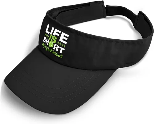 Vista 2 de Dad Hats Life is Short Play Pickleball Baseball Caps for Women Vintage Hats Adjustable