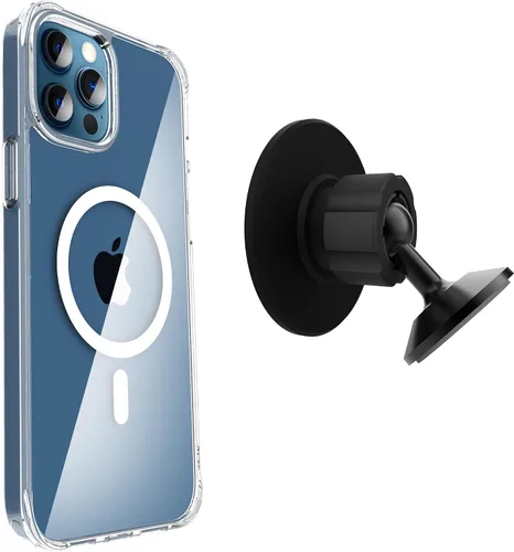 Vista 305 de Scooch para MagCase Compatible con iPhone 12 Mini Incluyendo MagRing 2.0, Soporte para Teléfono Compatible con MagSafe y Pata de Soporte