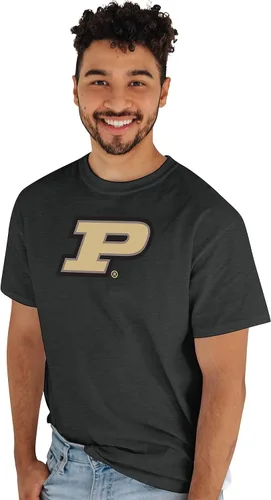 Vista 73 de Blue 84 Camiseta NCAA para hombre, icono de color del