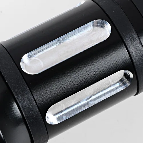 Vista 5 de Juego compatible para 1 pulgada de manillar de Harley 96-12, interruptor de bocina, luces delanteras y señales de giro, empuñaduras y tapa de Negro